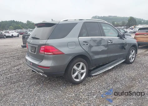2018 Mercedes-Benz Gle 4Matic из США, поврежденный, VIN 4JGDA5HB1JB165655